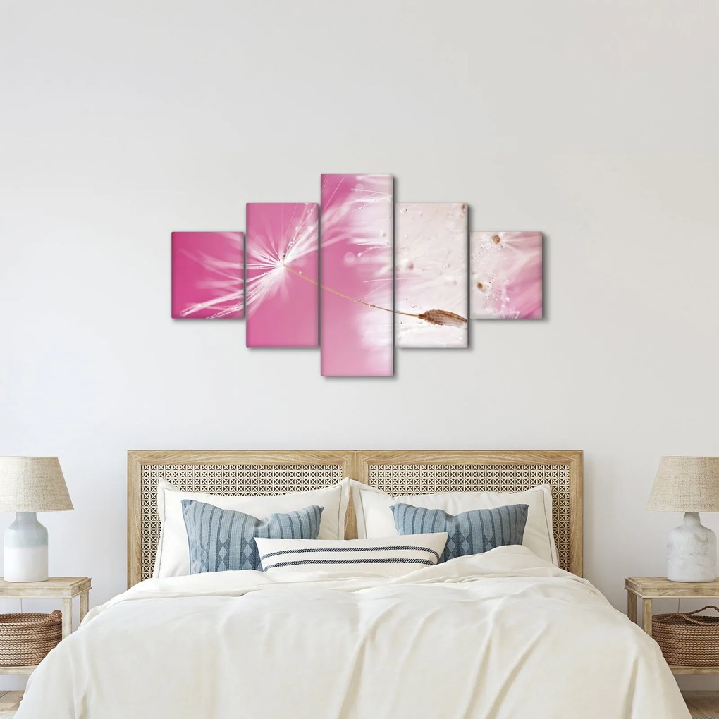 Obraz - Makro kwiat (125x70 cm)