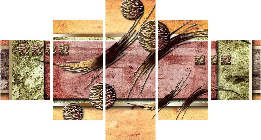 Abstrakcyjny obraz (125x70 cm)