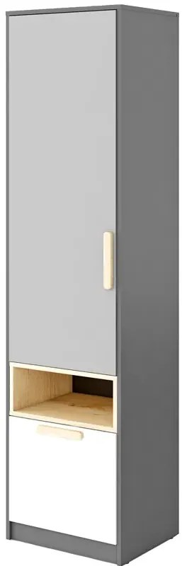 Nowoczesny regal z drzwiczkami G2-T75