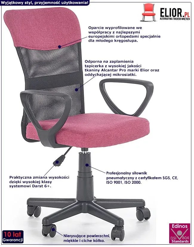 Fotel Dla Dziewczynki F4-R77