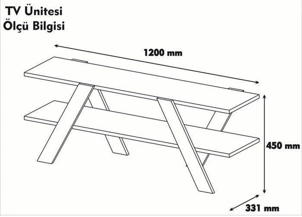 Stolik pod telewizor Basic