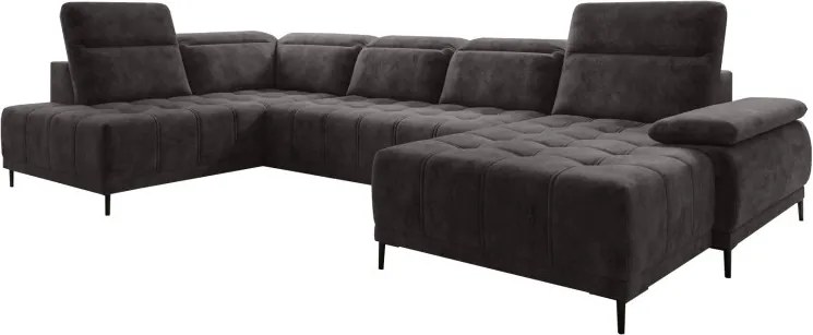 Narożnik FOCUS XL z elektryczną regulacją w tkaninie SALVADOR 04 WERSAL