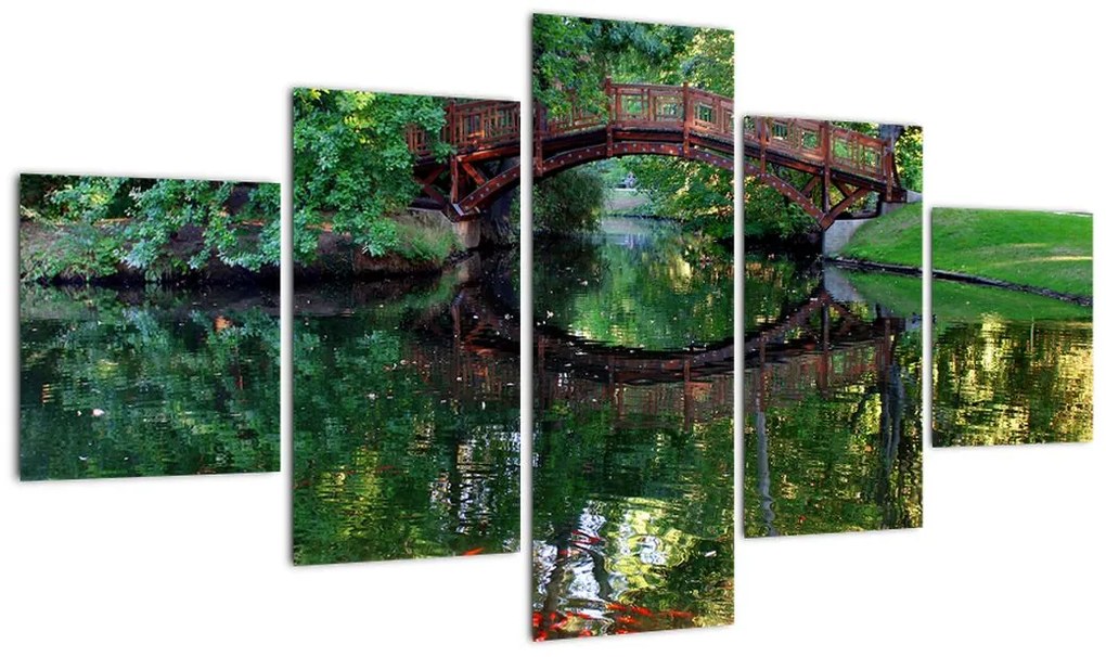 Obraz rzeki (125x70 cm)