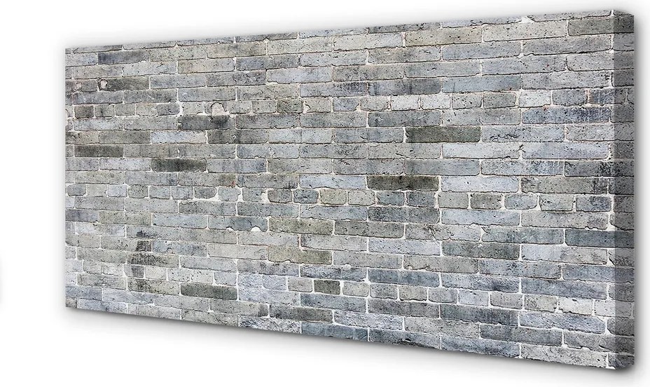 Duży obraz na płótnie Surowa Ściana Ceglana