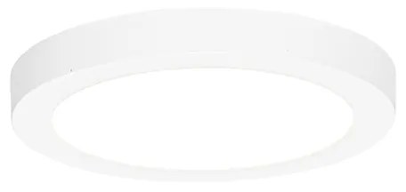 Zewnetrzna Wpuszczany lub powierzchniowy reflektor biały 18 cm zdiodą LED 3-stopniowy ściemniacz do ciepłego światła - Trans Nowoczesny Oswietlenie zewnetrzne