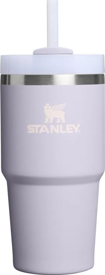 Lawendowy termos ze stali nierdzewnej ze słomką 600 ml Quencher H2.O FlowState™ Tumbler Purple Dust – Stanley