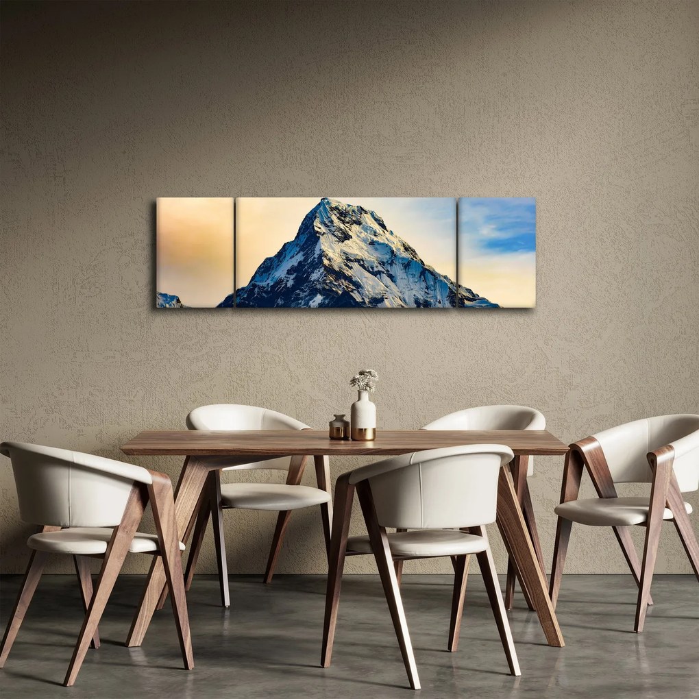 Obraz ośnieżonych gór, Nepal (170x50 cm)