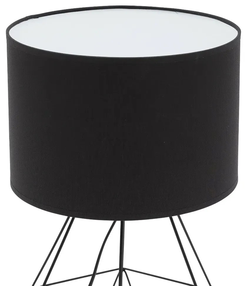 Lampa stołowa BENIGNE czarna ELTAP