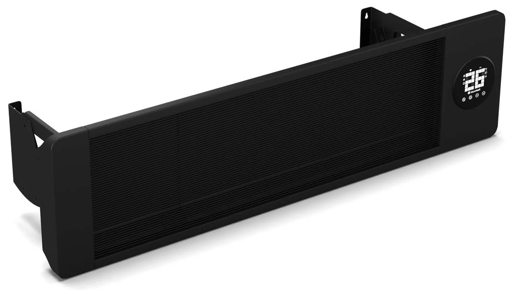 Blumfeldt Cosmic Beam Smart 2500W Promiennik Podczerwieni na Ścianę Czarny