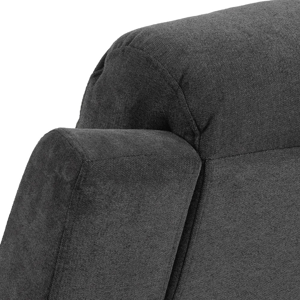 Antracytowy fotel wypoczynkowy Vansbro – Actona