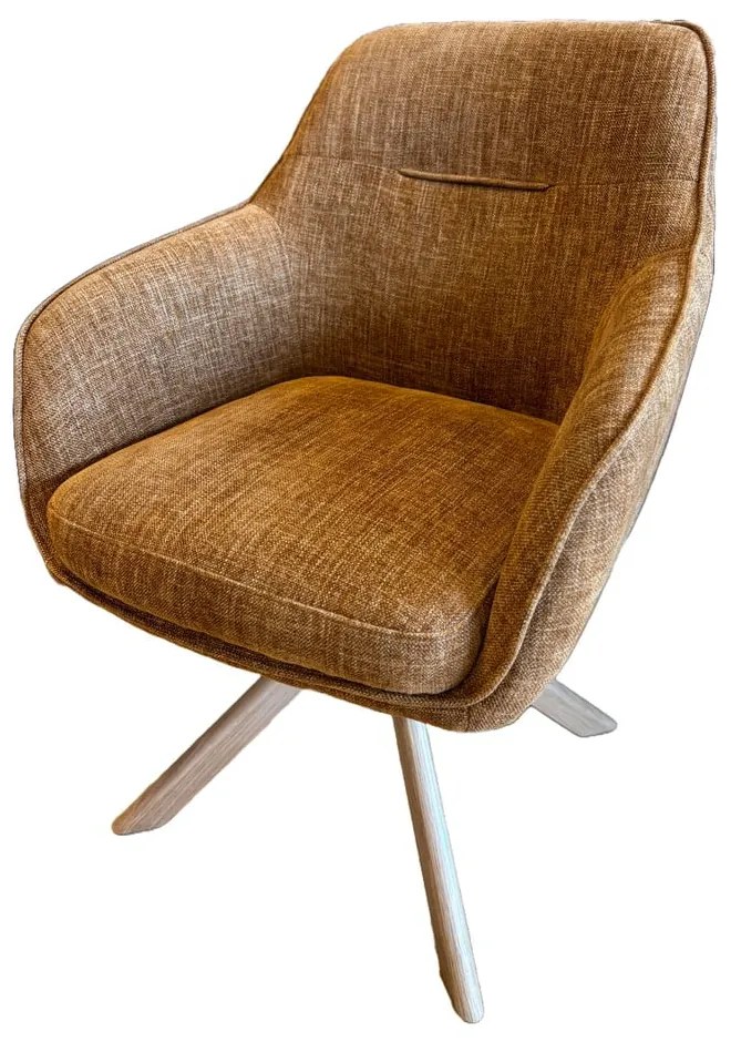 Pomarańczowe krzesła zestaw 2 szt. Avola – Unique Furniture