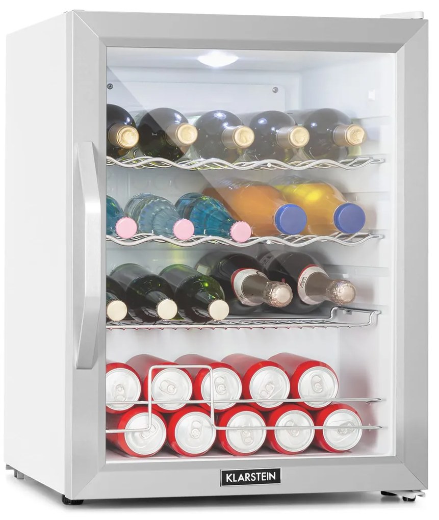 Klarstein Beersafe XL Crystal White Lodówka na napoje