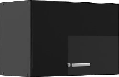 Szafka ścienna czarny wysoki połysk 60x31x40 r-line