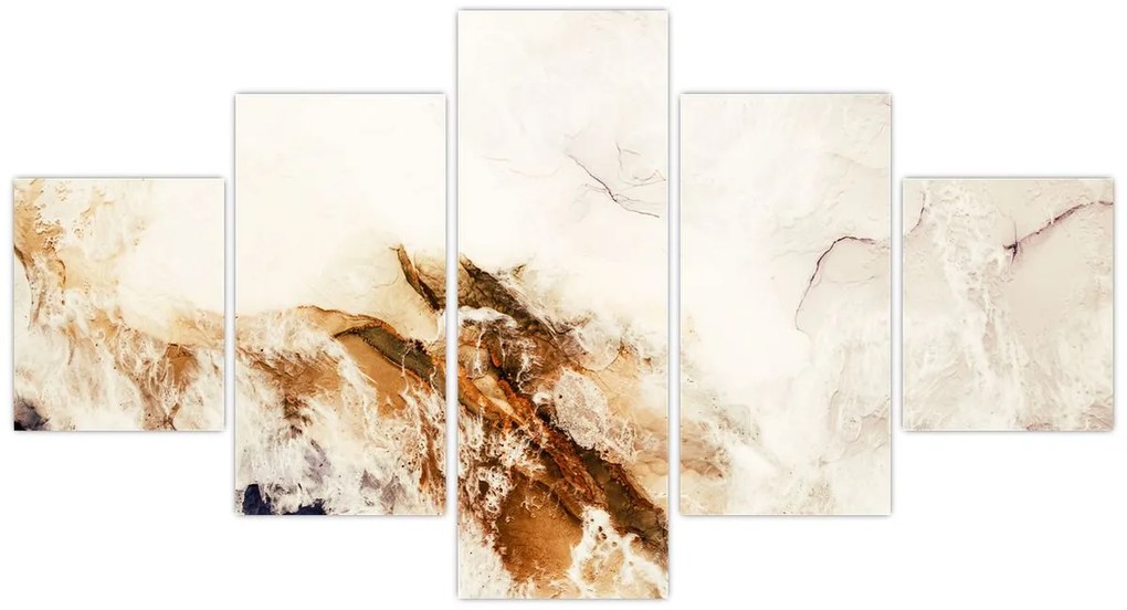 Obraz - Abstrakcja (125x70 cm)