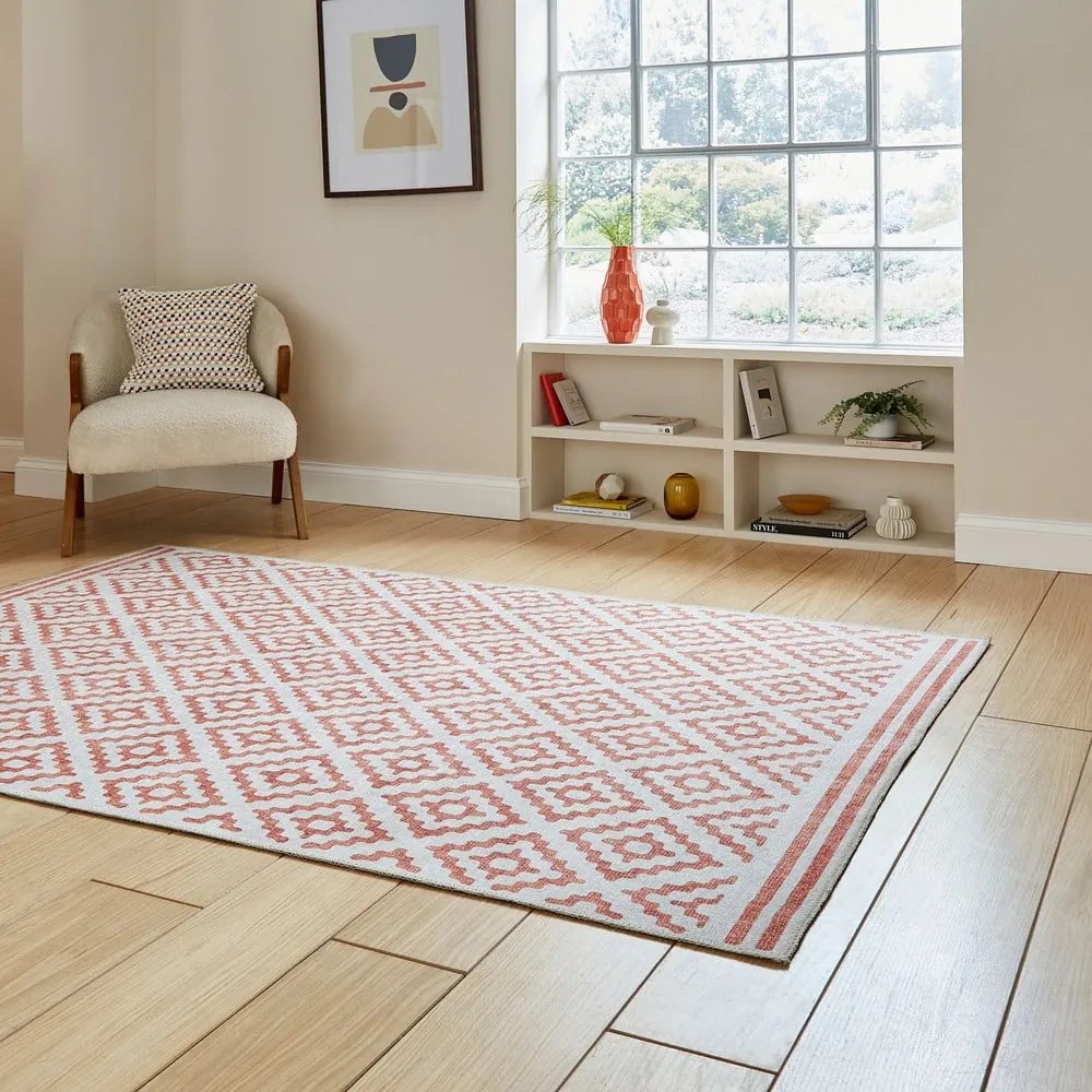 Pomarańczowy dywan odpowiedni do prania 61x120 cm Coral Orange – Think Rugs