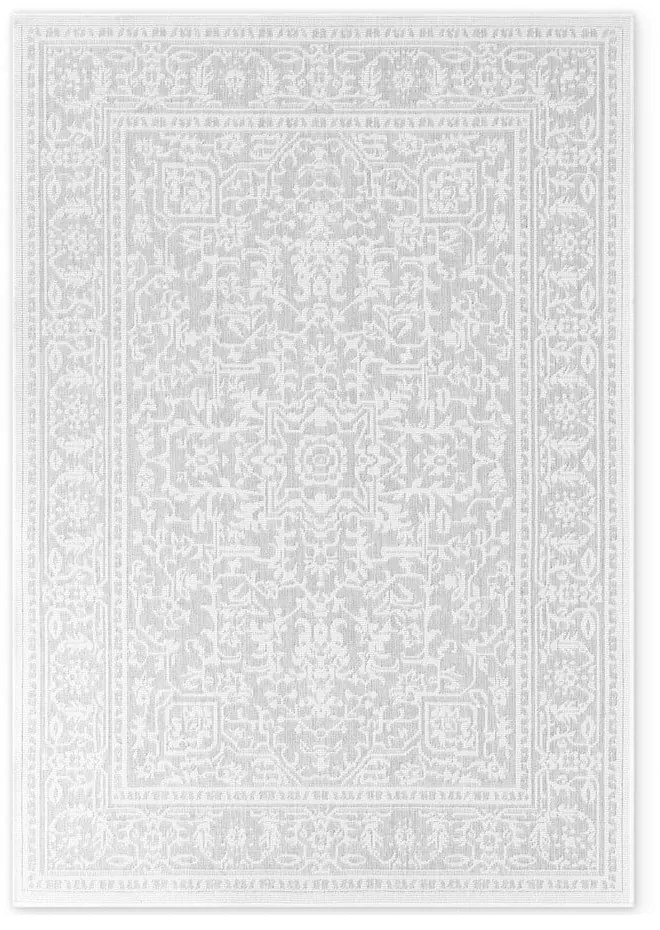 Dywan odpowiedni na zewnątrz w szaro-śmietankowym kolorze 120x170 cm Duet Kona – NORTHRUGS