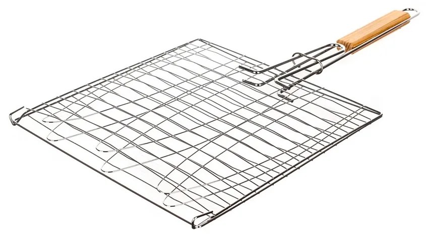 Happy Green Ruszt do grilla na 3 ryby BBQ,  54x27x27cm