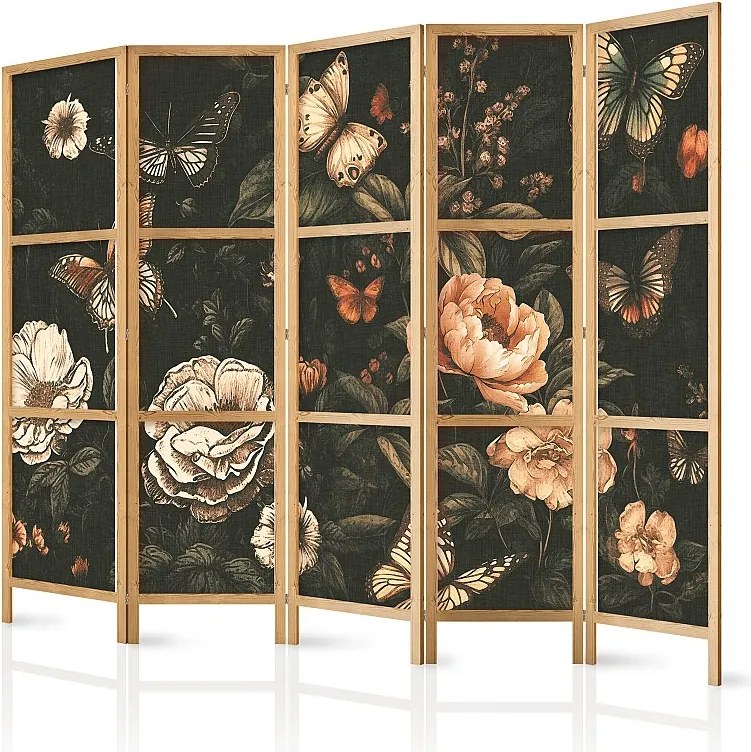 Parawan japoński Artgeist Kwiaty 225 x 172 cm 1 szt