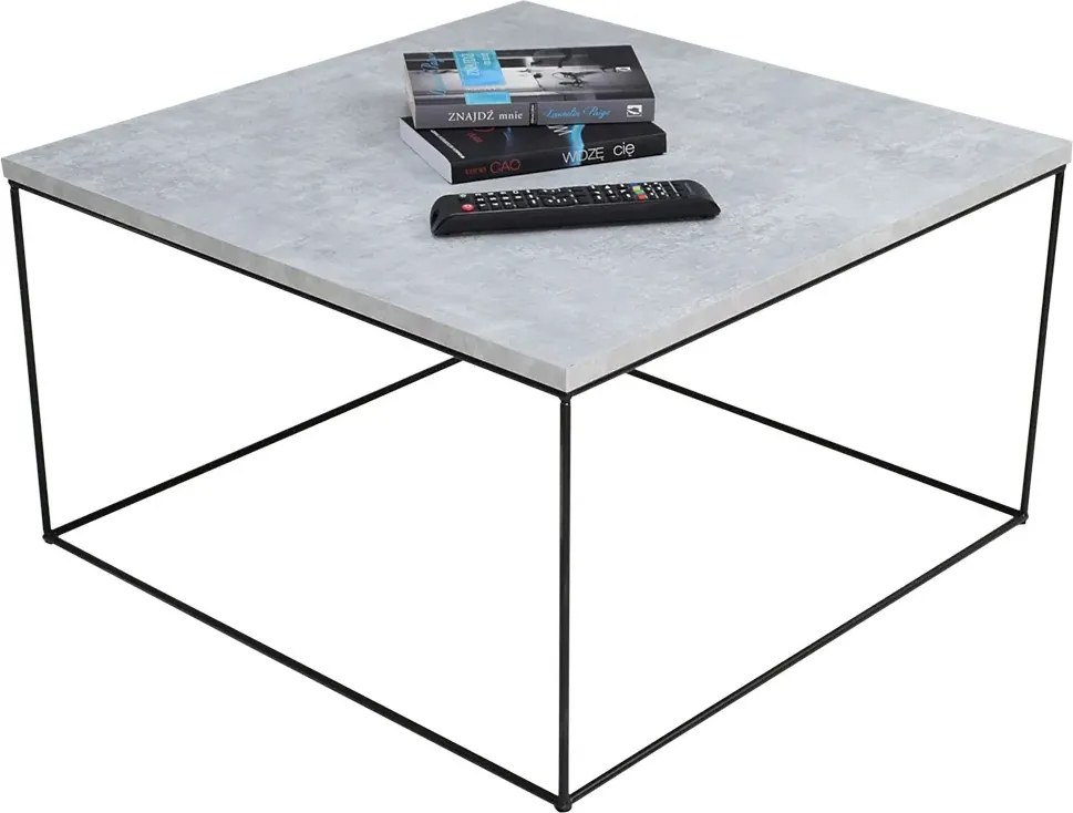 Nowoczesny stolik kawowy beton L0-P80