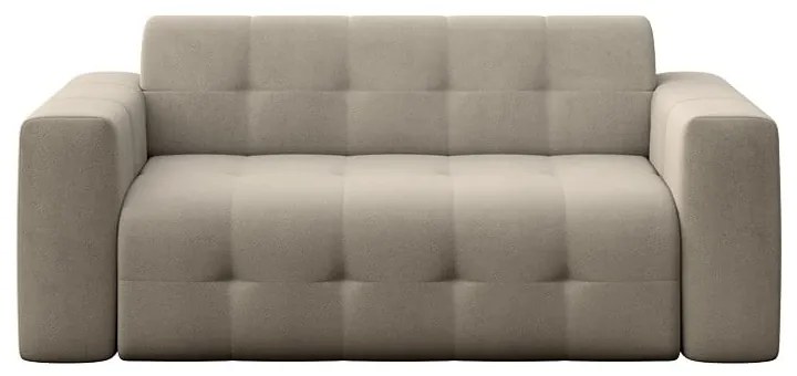 Jasnobrązowa aksamitna sofa 199 cm Tuil – Rodier