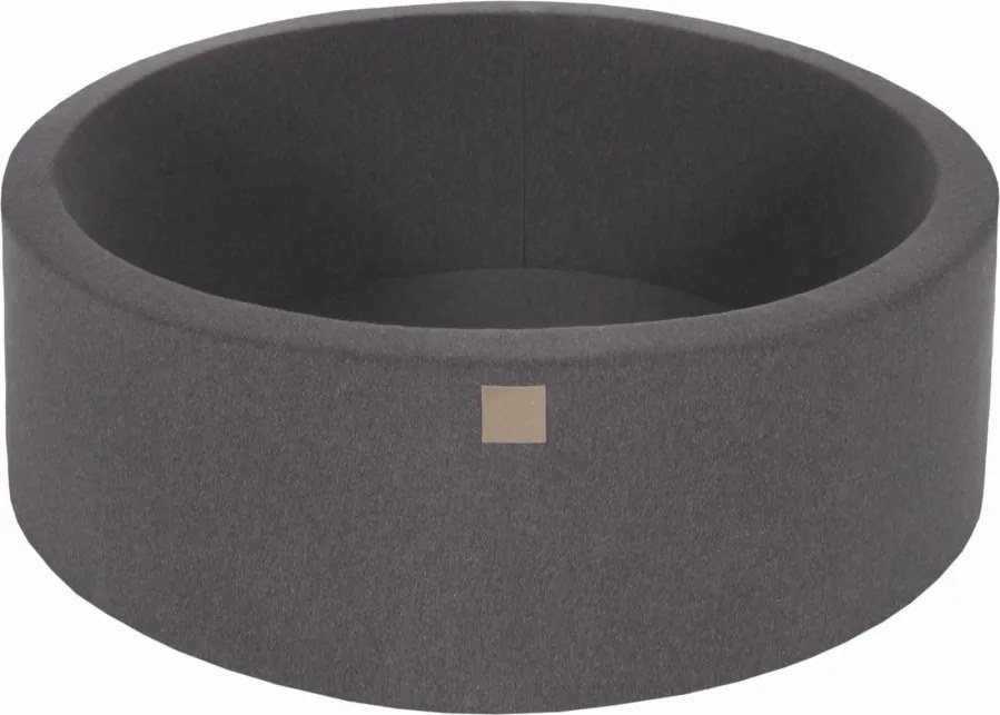 Pokrowiec Na Suchy Basen 30cm, Bawełniany, Ciemnoszary - Meowbaby®