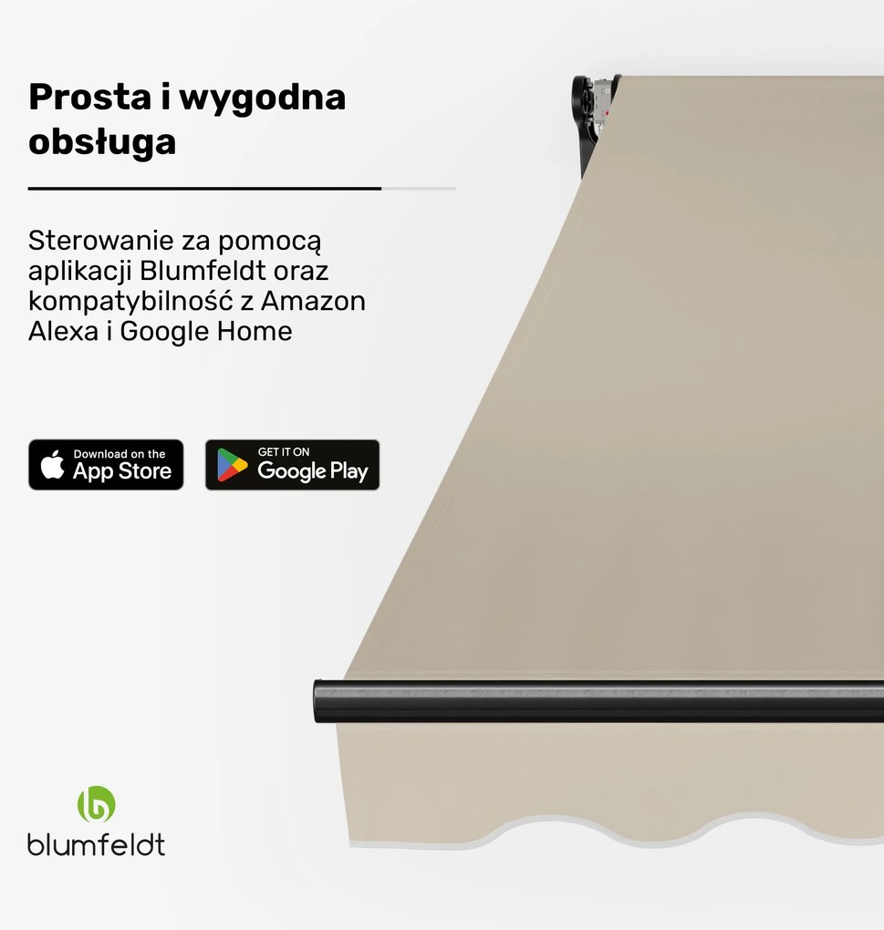 Blumfeldt CloudShade Markiza