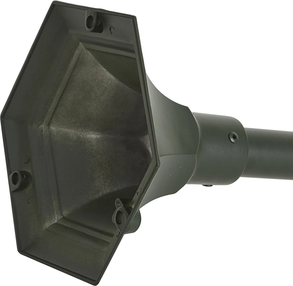 Klasyczny lampion ogrodowy ciemnozielony 135 cm IP44 - Berta