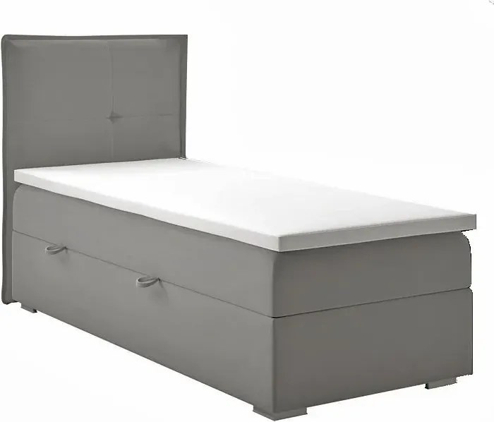 Pojedyncze łóżko boxspring 90x200 32 kolory N5-Z91