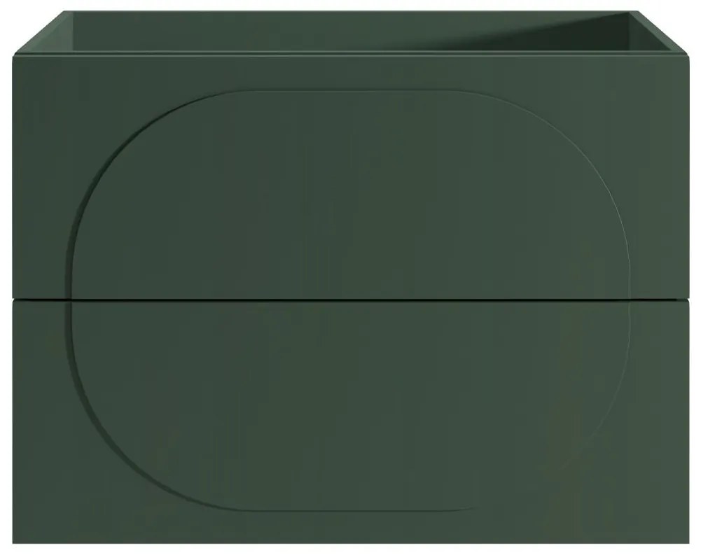 Szafka łazienkowa wisząca   - Zielona - 80 cm - VUTOMA