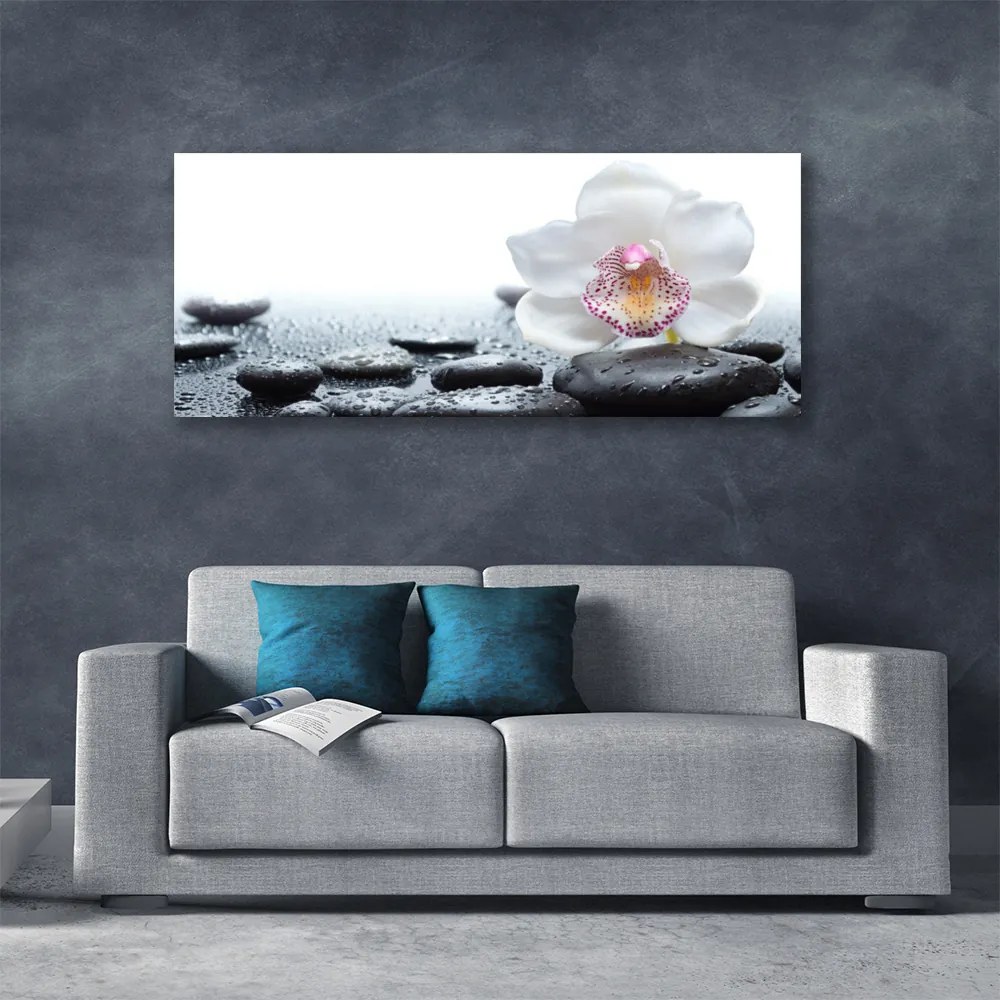 Obraz canvas Malarska Interpretacja Storczyka