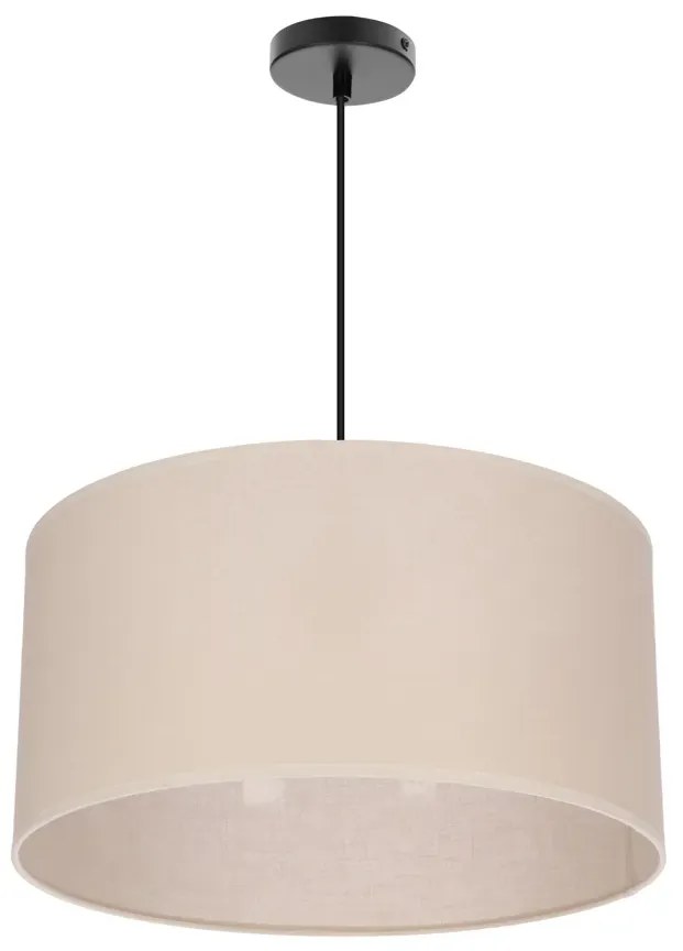 Wisząca lampa abażurowa w kolorze beżowym - 3X M097 P1-F19