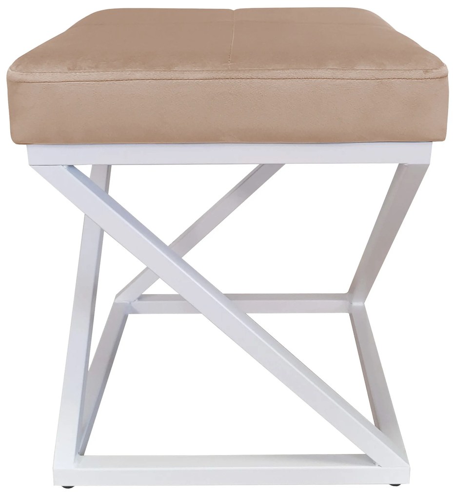 Pufa ZOA LOFT podstawa biała MG06