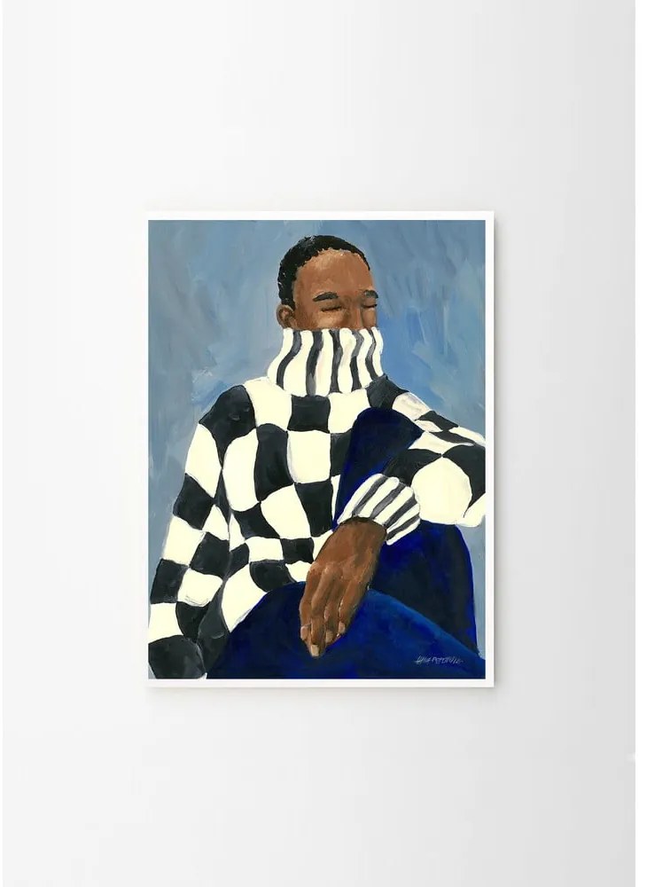 Plakat 50x70 cm Check – The Poster Club
