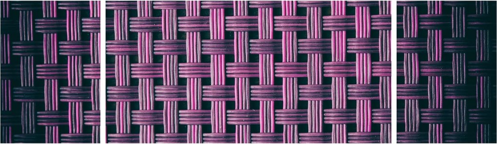 Obraz fioletowej tekstury (170x50 cm)