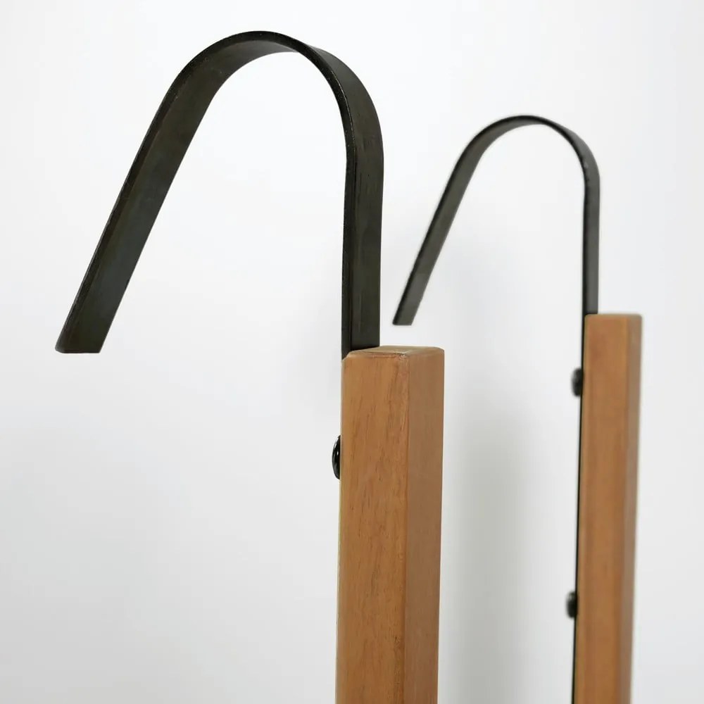 Wiszący stolik balkonowy z litego drewna 40x42 cm Amarilis – Kave Home