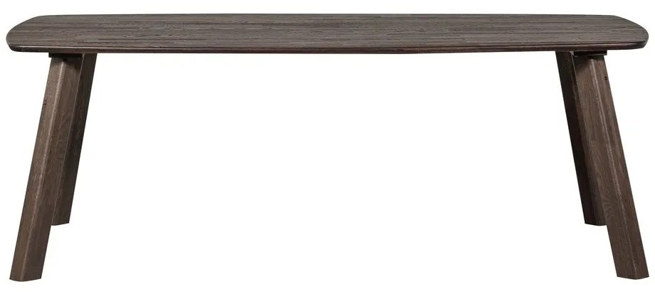 Stół z litego drewna dębowego 100x220 cm Tablo – WOOOD