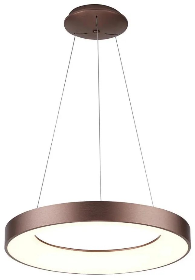 Azzardo AZ4998 - LED lampa SANTANA LED/30W/230V brązowa na lince