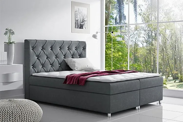 Łóżko kontynentalne Active 140x200 - 44 kolory