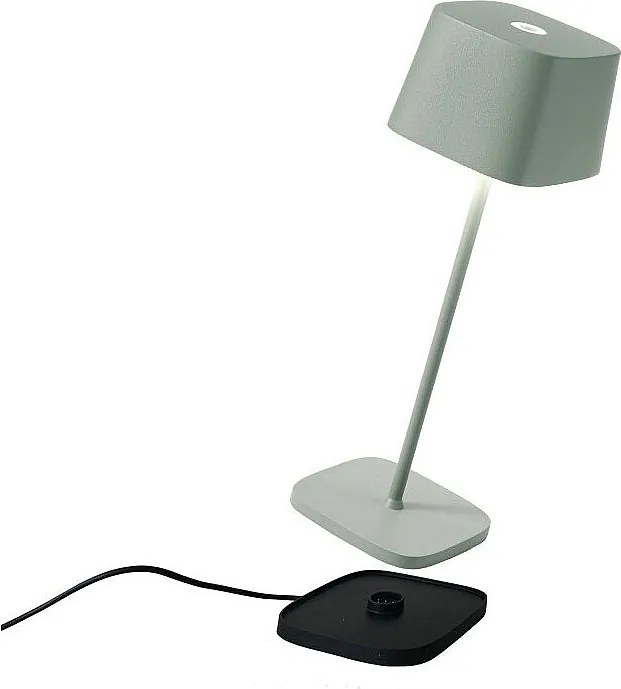 Lampa stołowa LED Ofelia Pro Salvia z możliwością ładowania i ściemniania