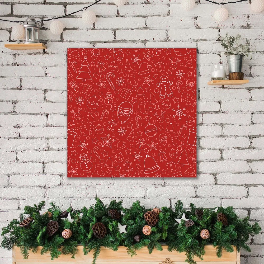 Obraz Canvas Święta Ozdoby Zima Dekoracja