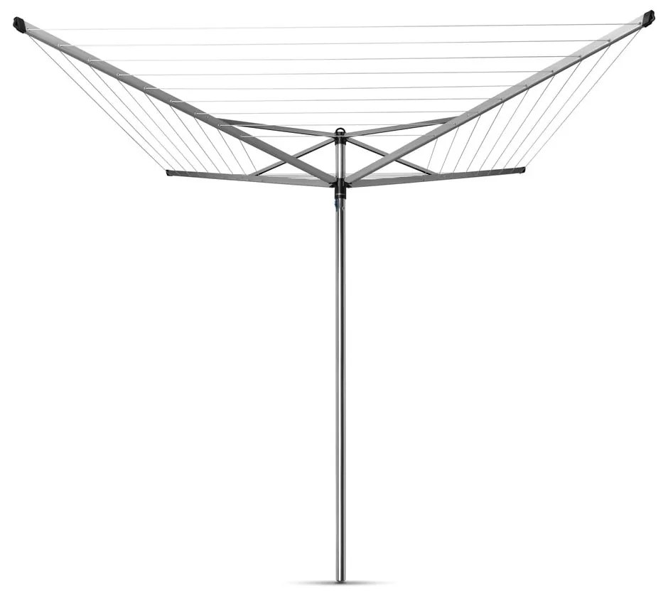 Ogrodowa suszarka na pranie w kolorze srebra 50 m Topspinner – Brabantia