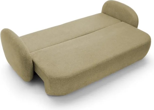 Sofa OLIO z funkcja spania i pojemnikiem OLIWKOWY ARAGON 35