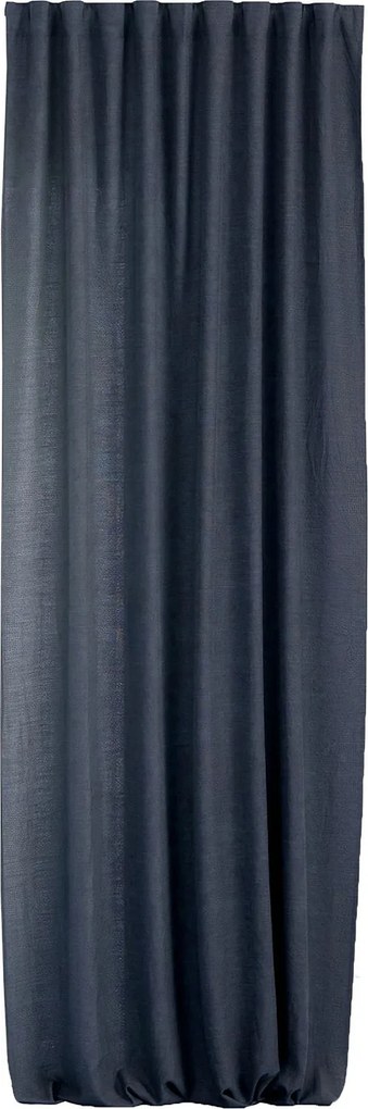 Zasłona BASIC na taśmie marszczącej 140x280 cm granatowy 1 szt.