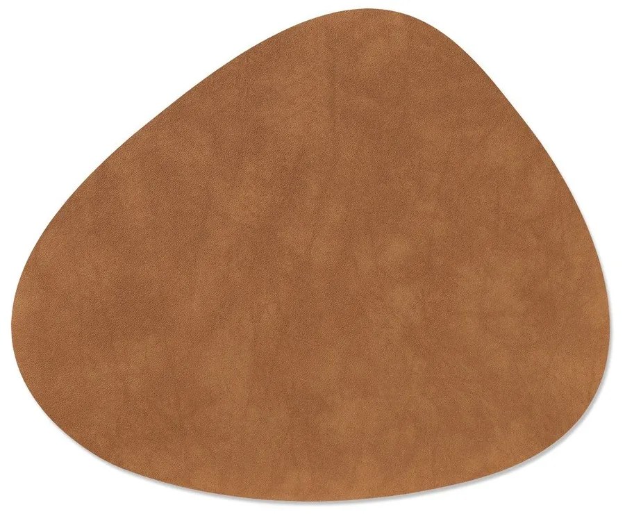 Mata stołowa ze skóry ekologicznej 37x44 cm Curve L Double Nupo – LIND DNA