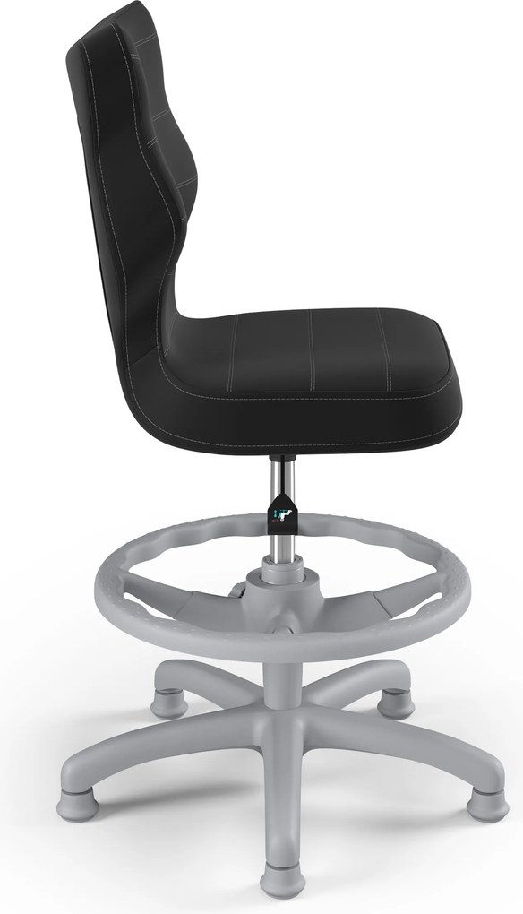 Krzesło dziecięce Petit szary Velvet 17 rozmiar 4 (133-159 cm) WK+P