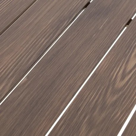 EXPERT WOOD Plus - zestaw ogrodowy aluminiowy 4+2+1