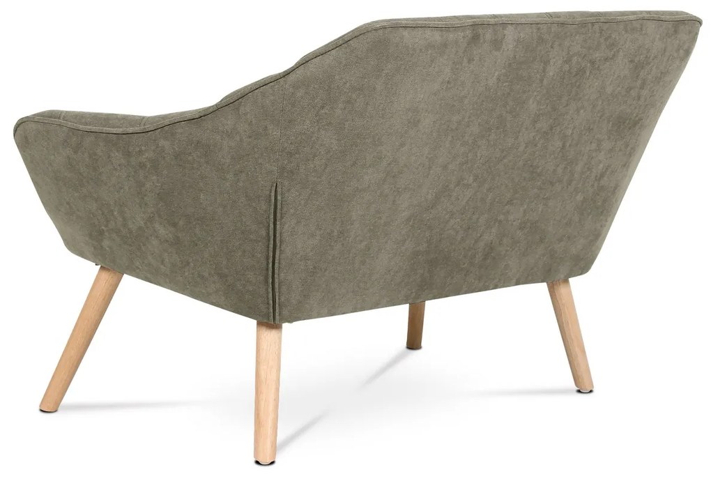 Dwuosobowa sofa AK-322 LAN2, brązowa