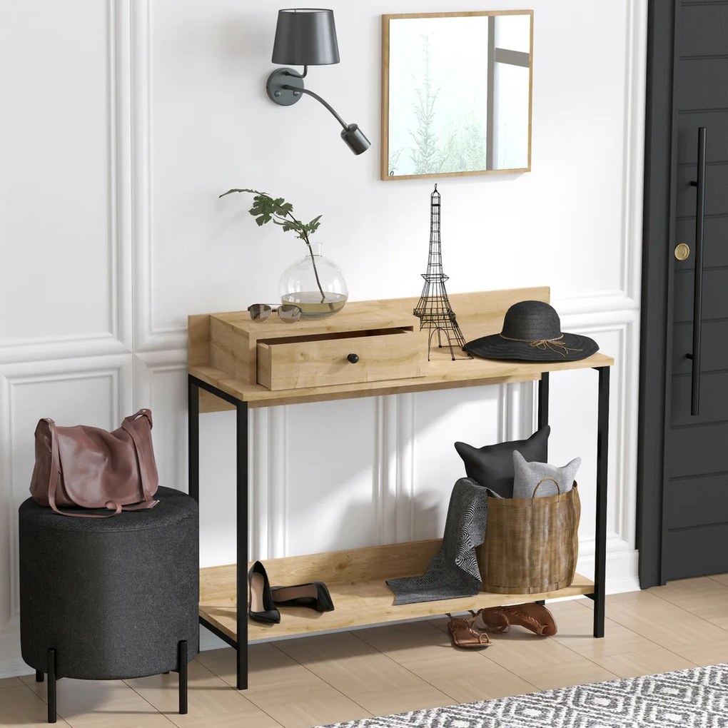 Stolik dekoracyjny Jan Sapphire Oak