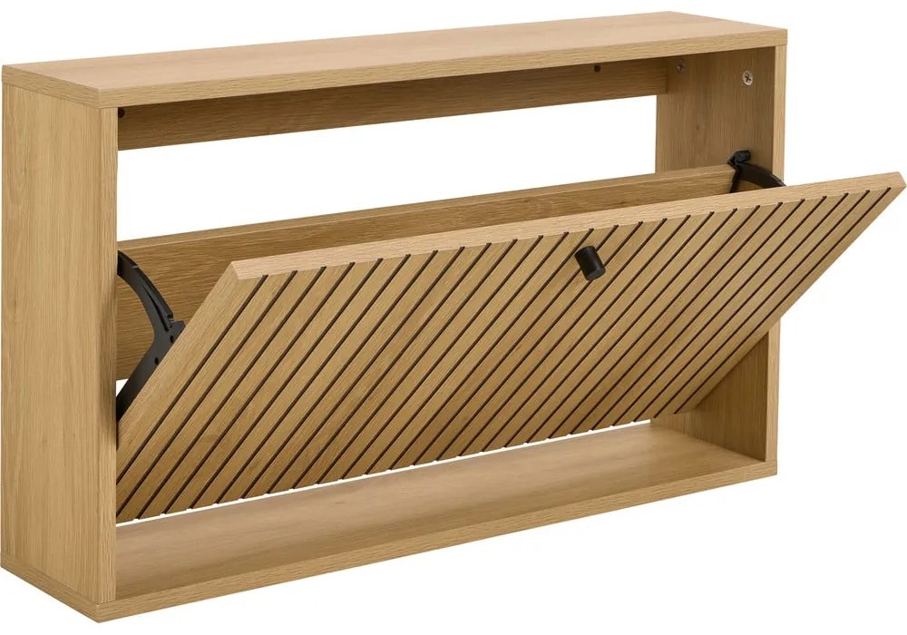 Uchylna szafka na buty w dekorze dębu w naturalnym kolorze 72x43x17 cm Albany – Actona