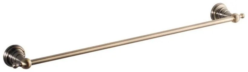 Mosiężny uchwyt na ręczniki Sapho Diamond, szer. 60